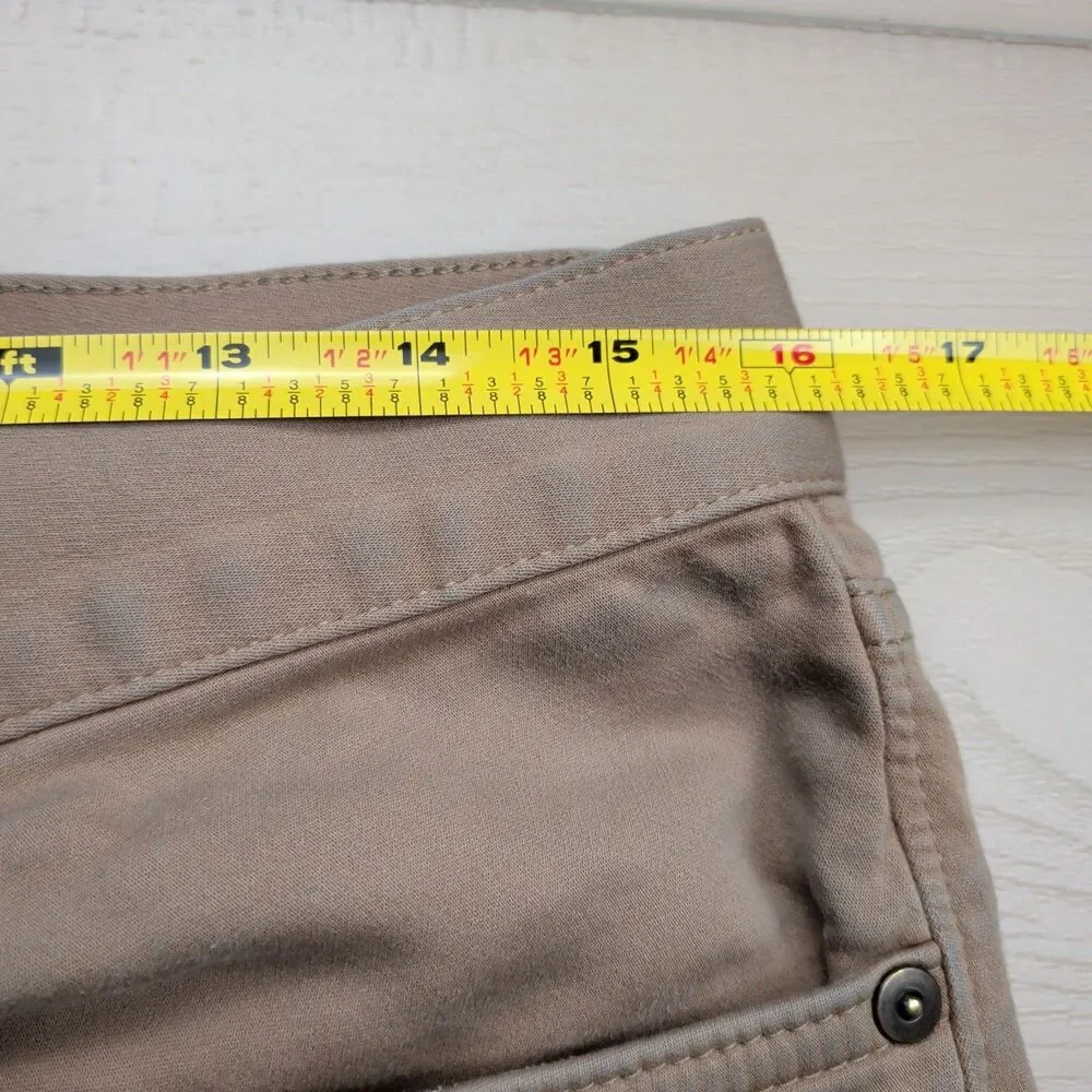 Banana Republic Jeans Mens 30x28‎ Traveler Athletic Tapered Fit Khaki Denim